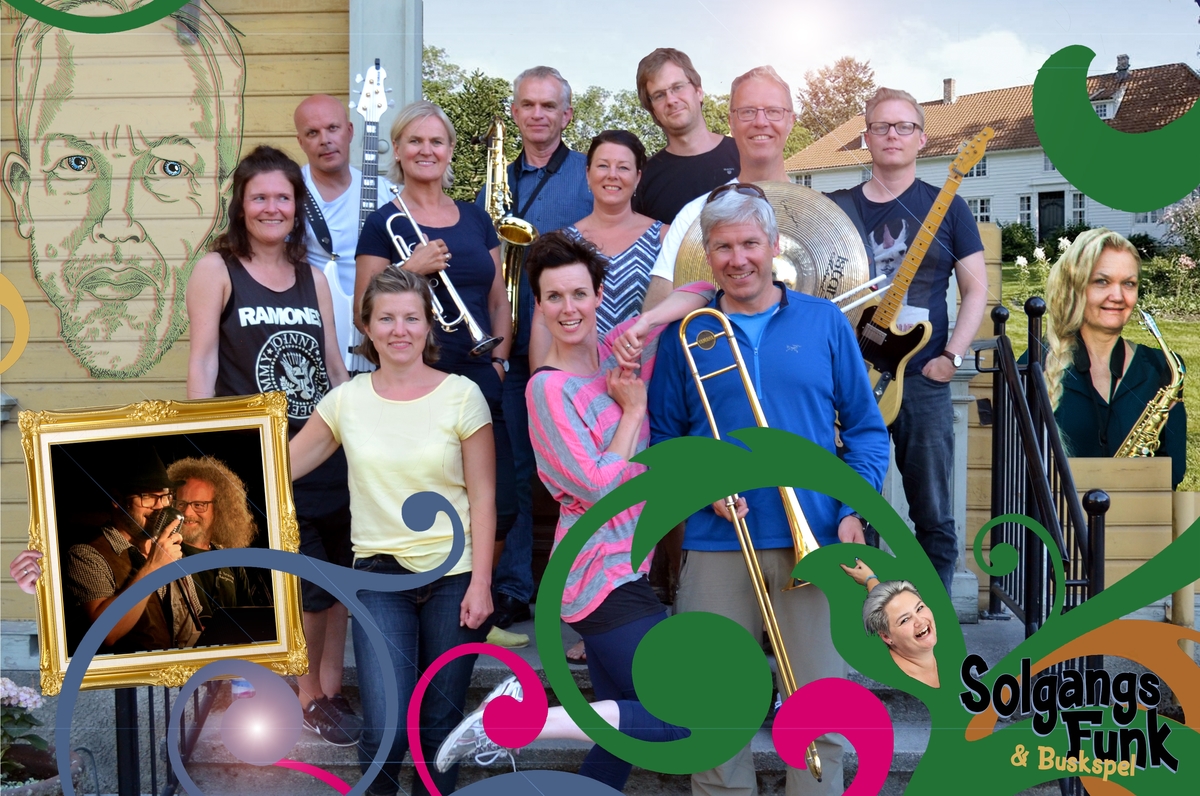 Solgangsfunk og buskspel på Svanøy!