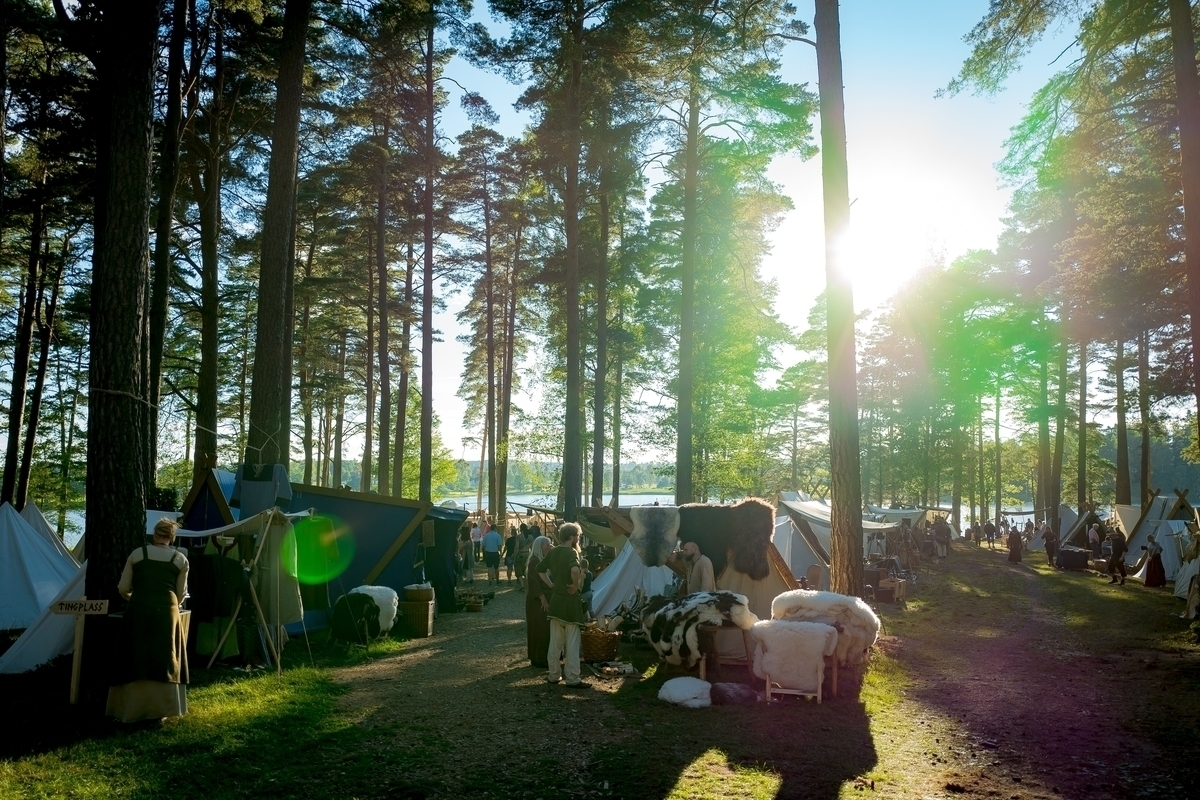 Vikingmarked i Landeparken - 19. JULI