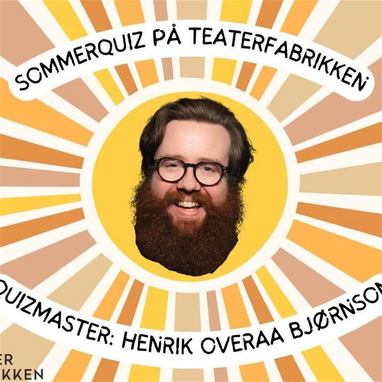 Sommerquiz på Teaterfabrikken // 20.juni 2024