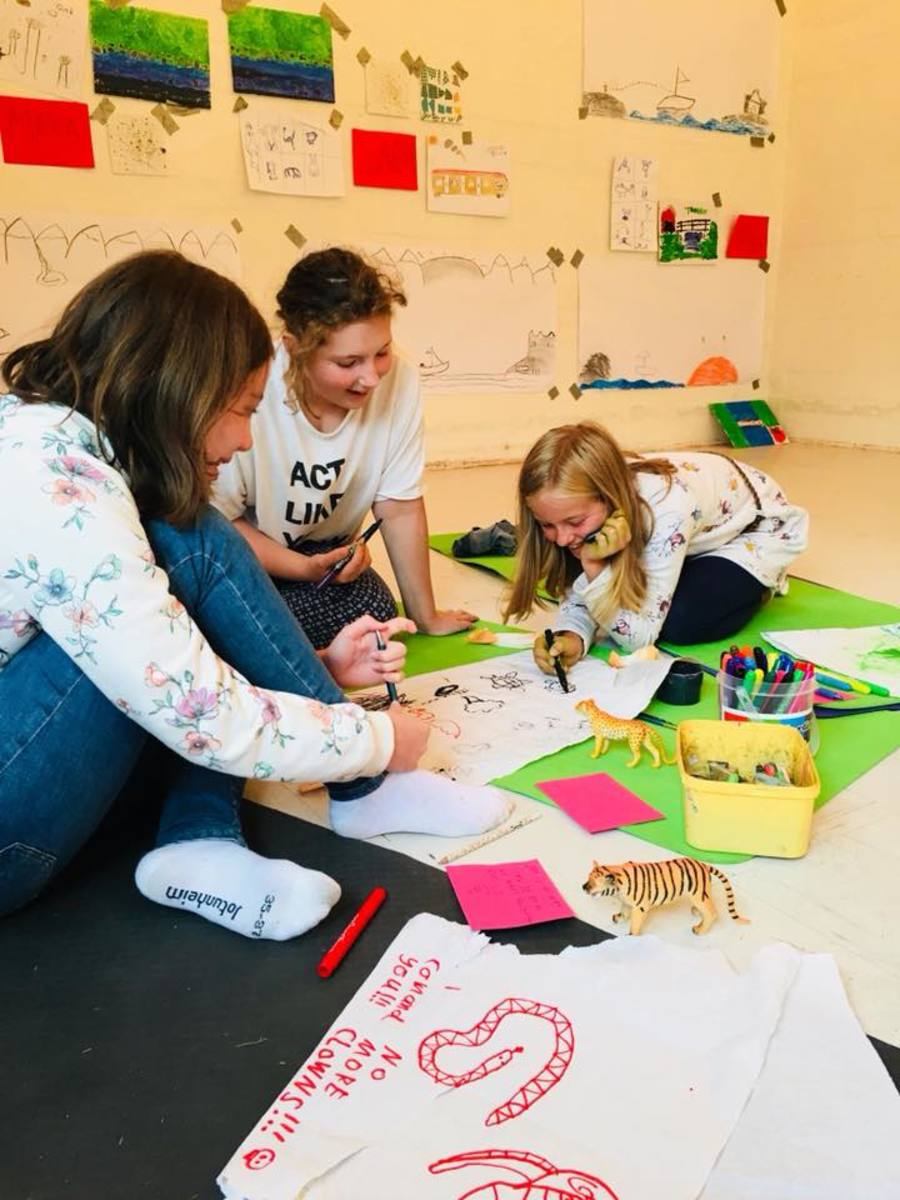 FULLT! Sjøholmens Kunstsommerskole i uke 32