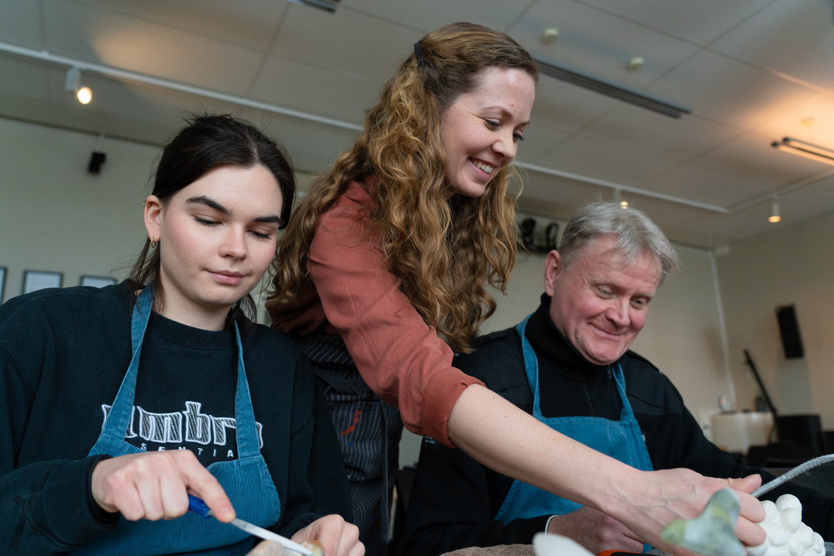 Haugar kunstmuseum: Skulpturer i kleberstein 18.april