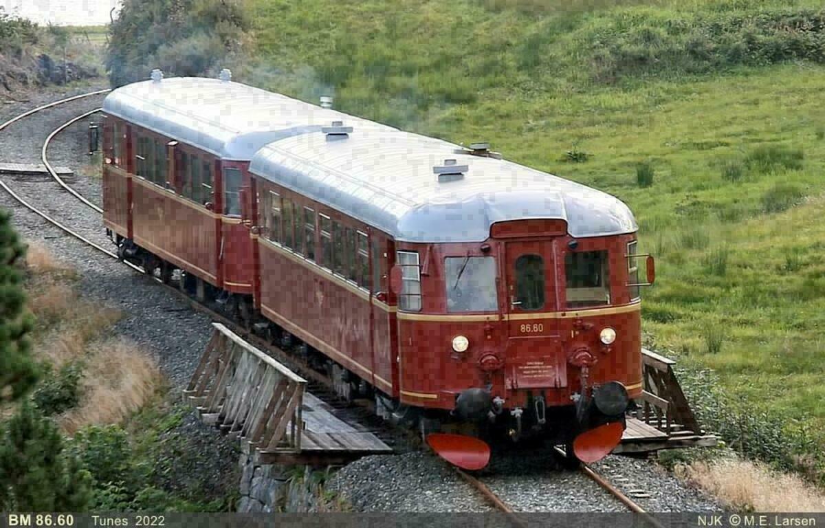 Gamle Vossebanen - veterantog med motorvogn - 16. juli 2023