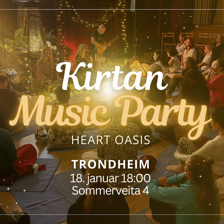 Kirtan Music Party | Meditasjonskonsert