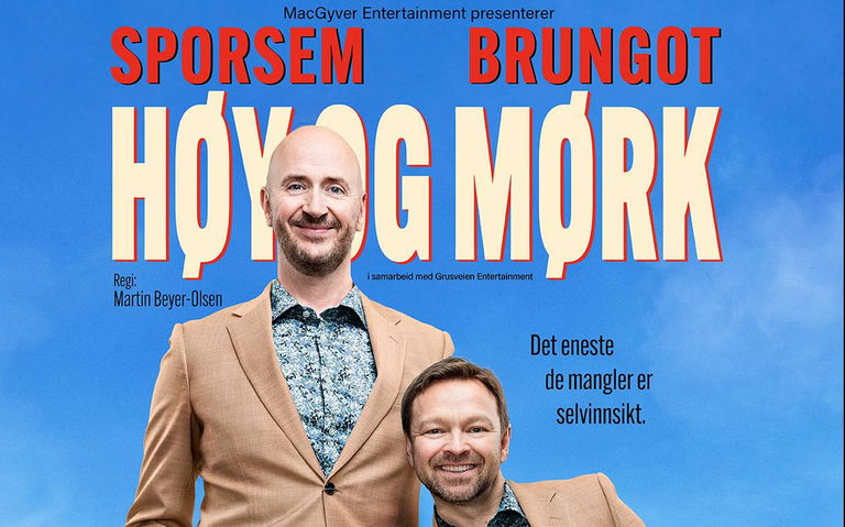 Utsolgt! Terje Sporsem & John Brungot “Høy og mørk” // Løvenvold Theater