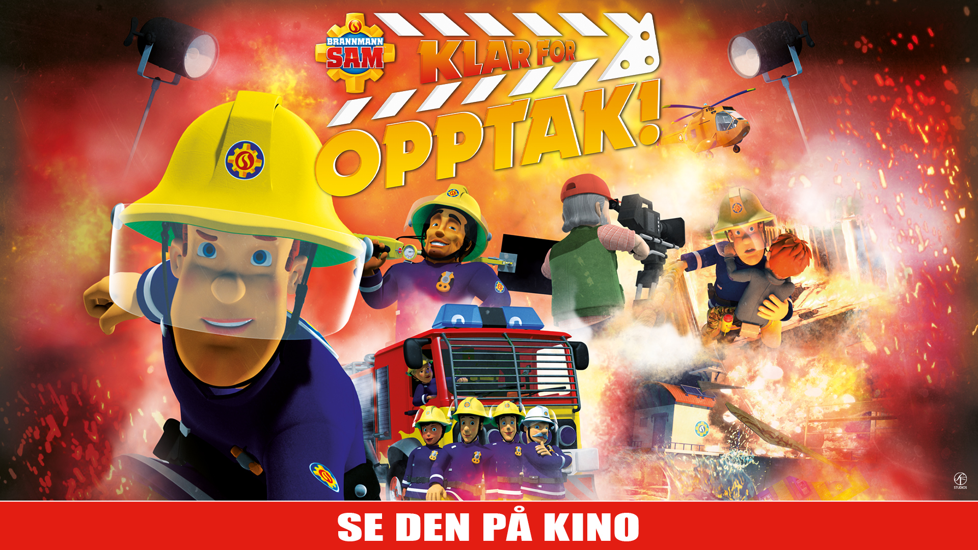 Sommerkino: Brannman Sam: Klar for opptak
