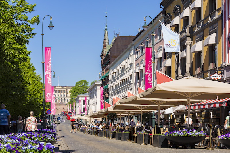 Abend Auf Der Karl Johans Gate Karl Johans gate | Enjoy