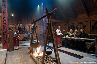 Lofotr vikingmuseum Foto: Visitnorway/CH