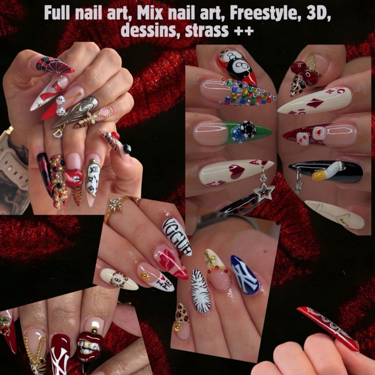NAIL ART ++ SUR DEVIS 🩵
