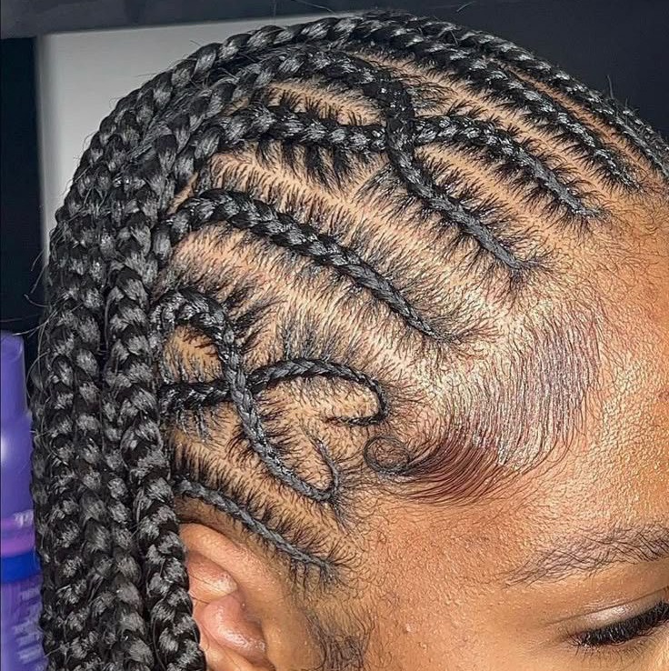 Fulani braids MEDIUM/LARGE