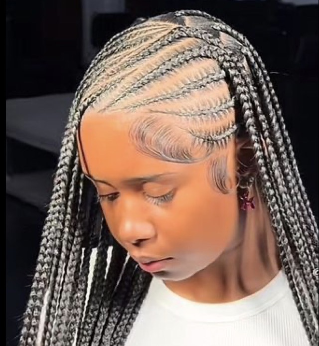 Fulani braids MEDIUM/LARGE