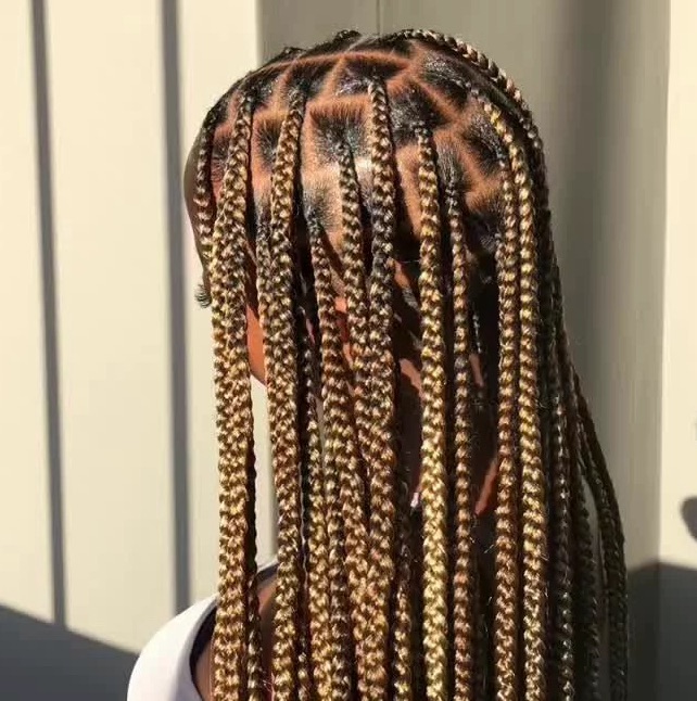 Knotless braids