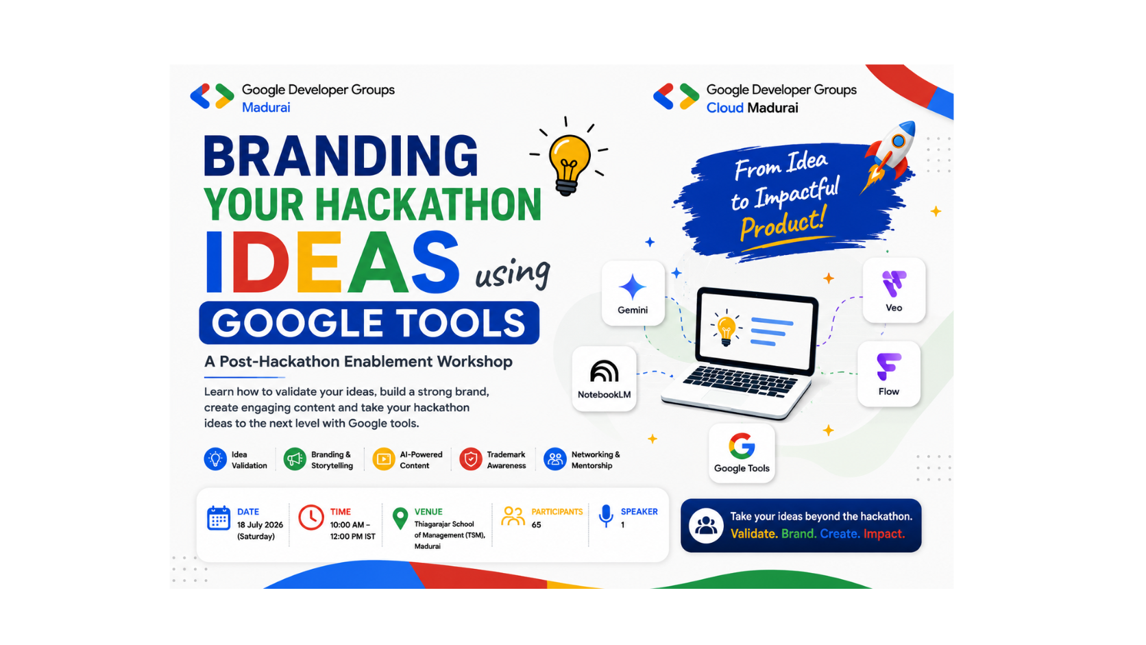 Branding Your Hackathon Ideas Using Google Tools