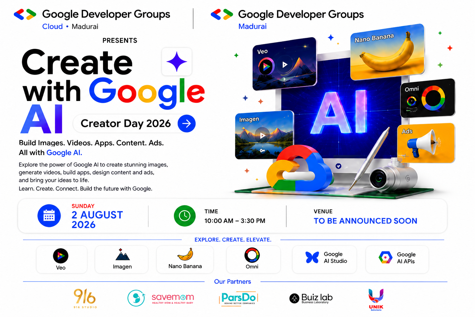Create with Google AI – Creator Day 2026