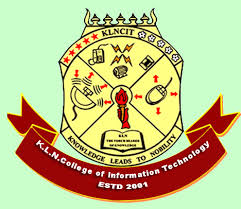 KLN College of Information Technology logo