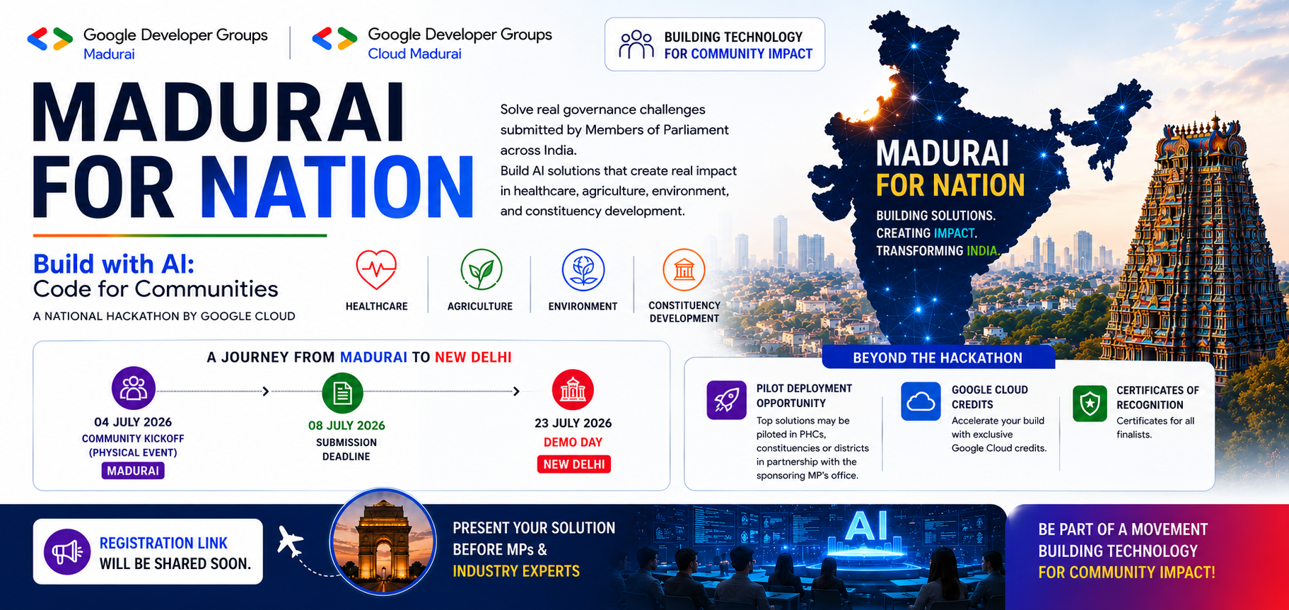 MADURAI FOR NATION - Build with AI: Code for Communities