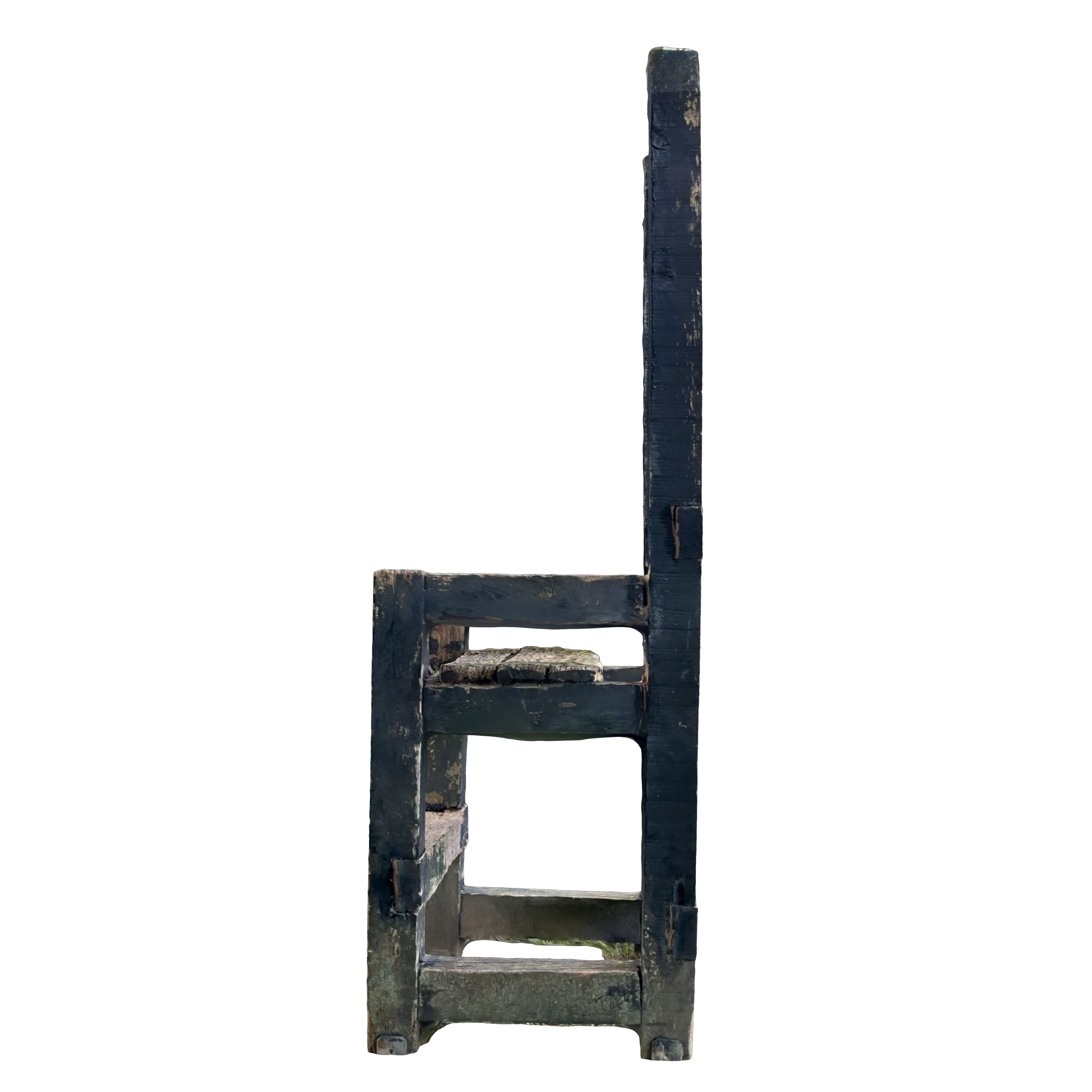 6-teiliges Skulpturenensemble, der Stuhl