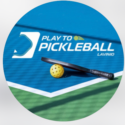 Logo Play to Pickleball Lavinio