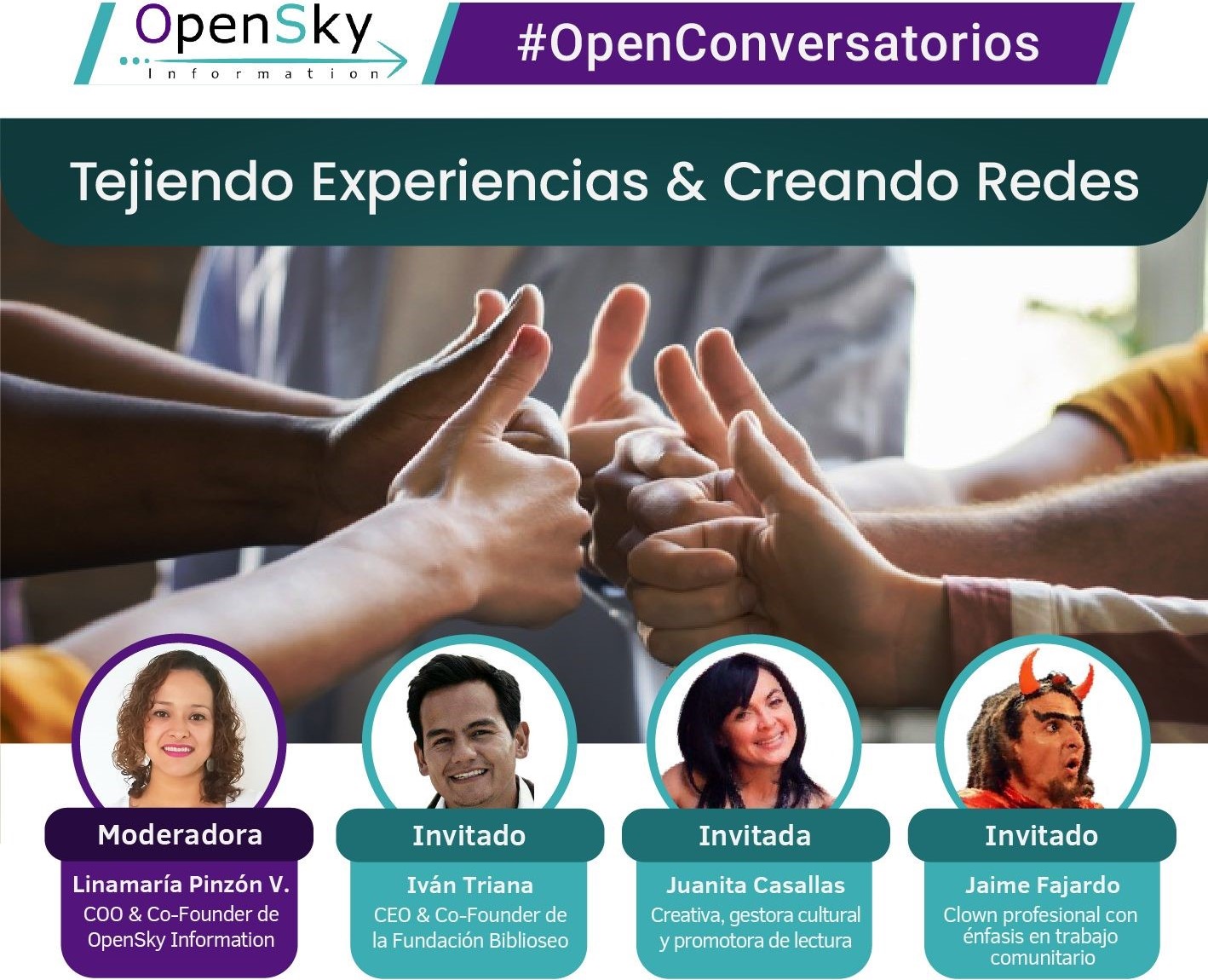 Conversatorio “Tejiendo Experiencias y Creando Redes”