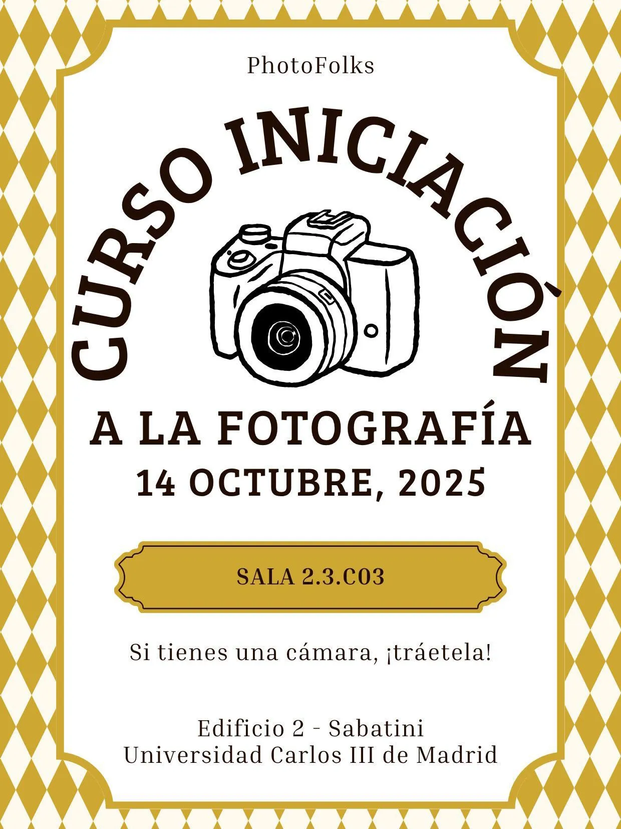 Curso de iniciación a la fotografía