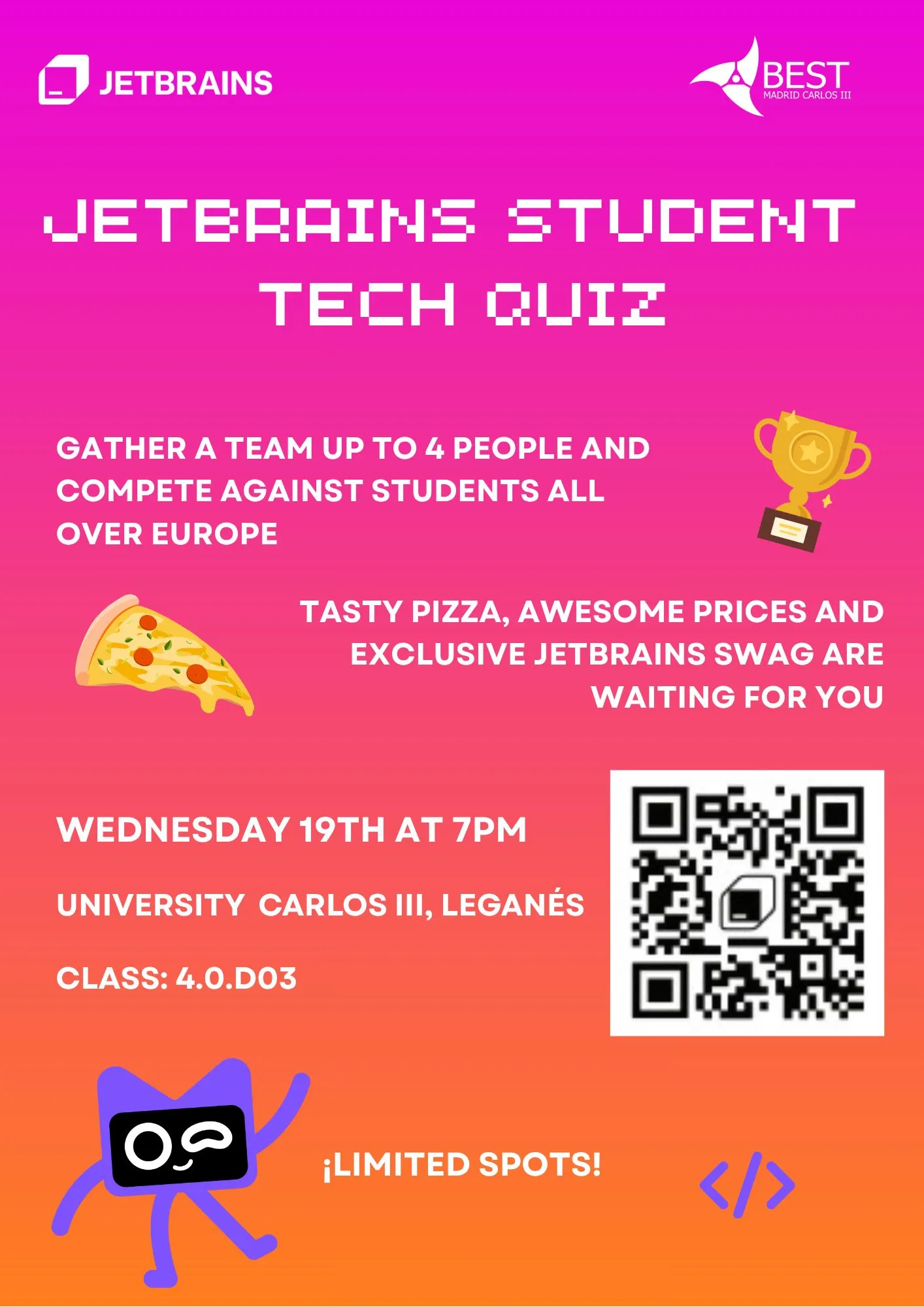 JetBrains Student Tech Quiz