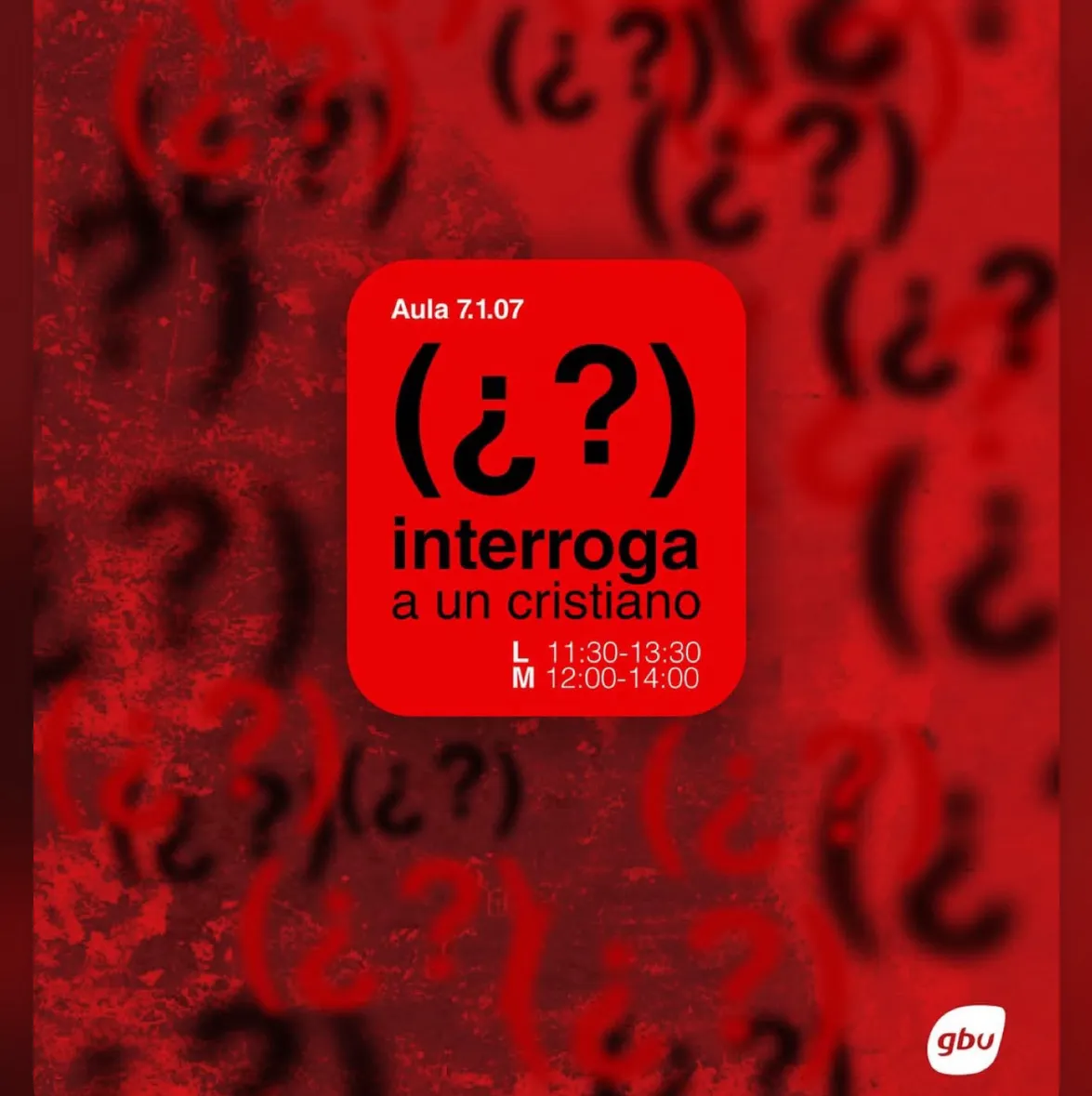INTERROGA A UN CRISTIANO