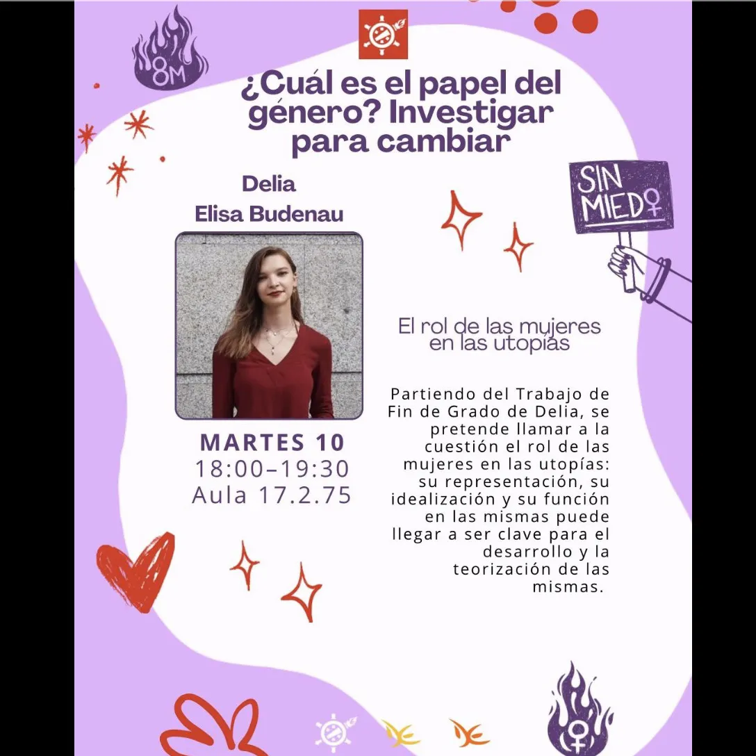 8M - ¿CUÁL ES EL PAPEL DEL GÉNERO? INVESTIGAR PARA CAMBIAR: Delia Elisa Budenau