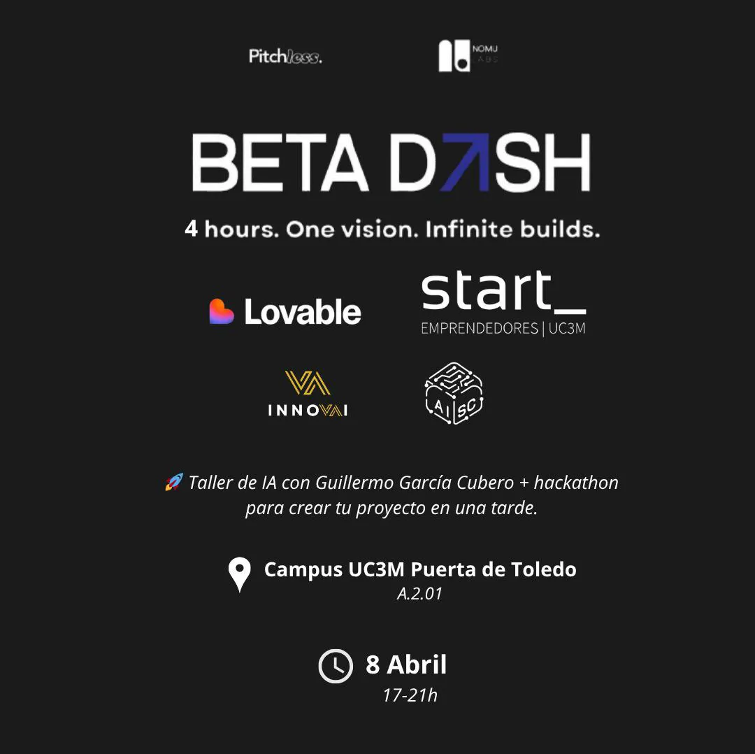 HACKATHON NO-CODE CON LOVABLE 🧡