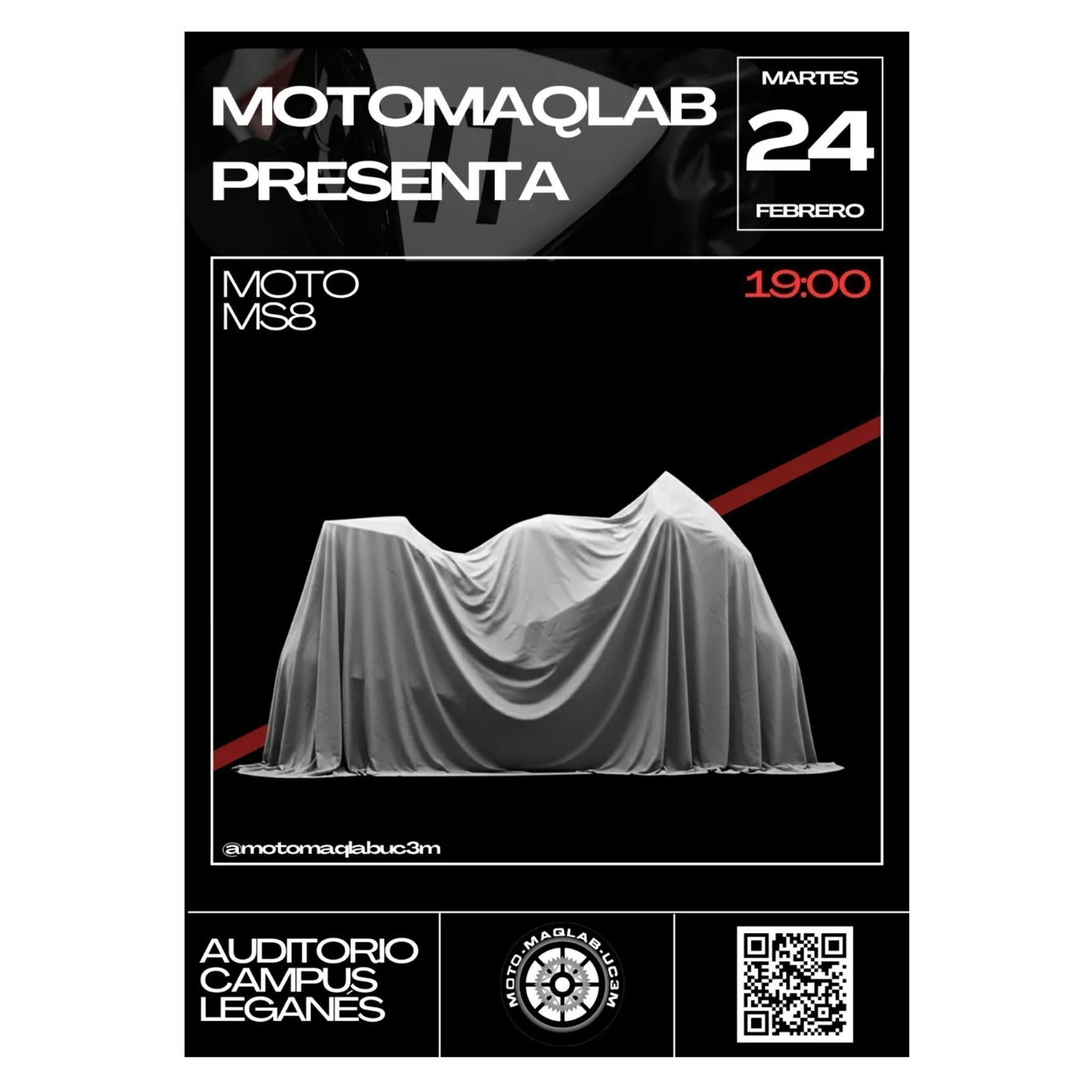 Presentación de nuestra nueva moto de competición internacional