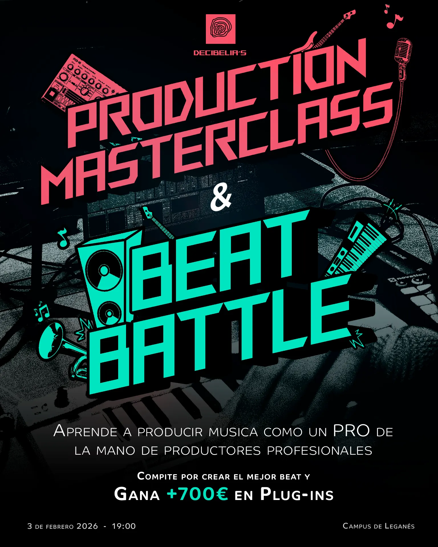 PRODUCTION MASTERCLASS + BEAT BATTLE