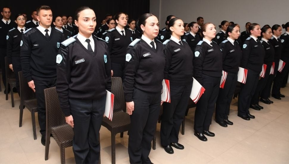 44 Sivil Hizmet Görevlisi, Polis Genel Müdürlüğü Eğitimini Tamamladı