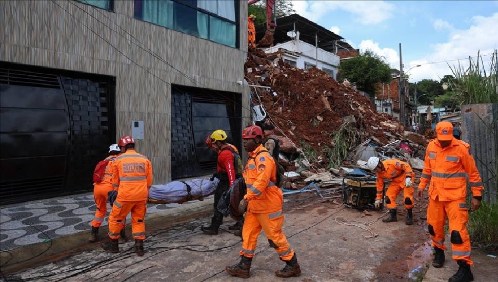 Brezilya'da Şiddetli Yağışlar Sonucu Ölü Sayısı 68'e Yükseldi