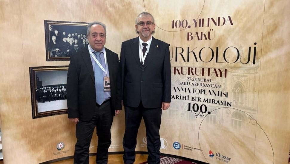 Bakü Türkoloji Kurultayı’nın 100. yılında KKTC'yi Konedralı ve Pehlivan temsil etti