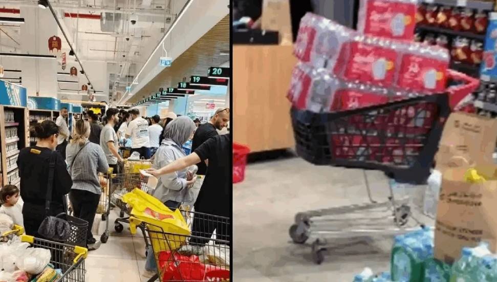 Dubai'de Su ve Gıda İhtiyacı: Savaş Korkusu Nedeniyle İzdiham