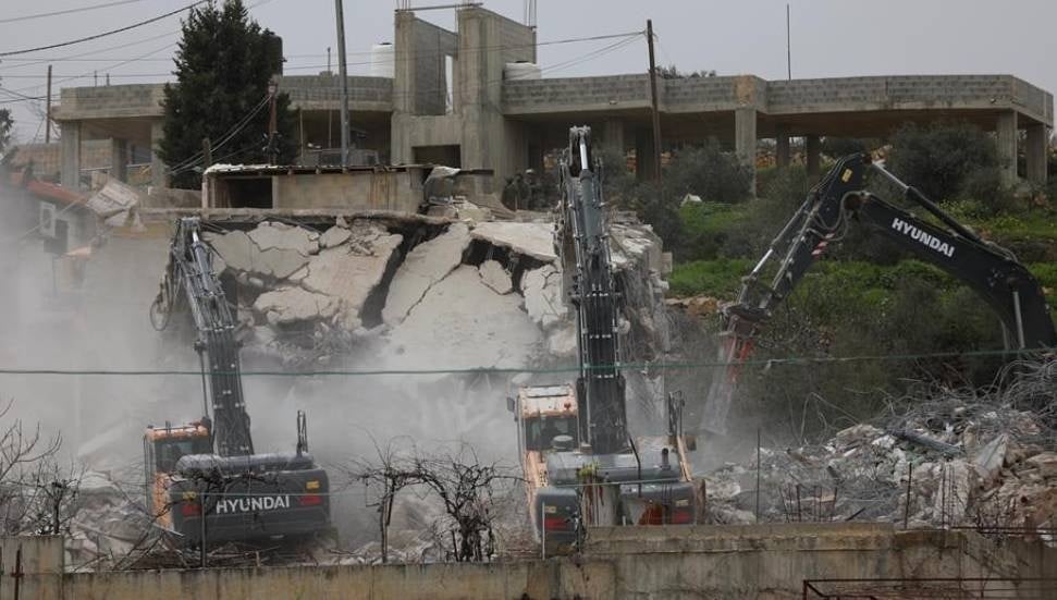 Filistin, Batı Şeria'daki İsrail Saldırılarının Zararını 1,3 Milyon Dolar Olarak Açıkladı