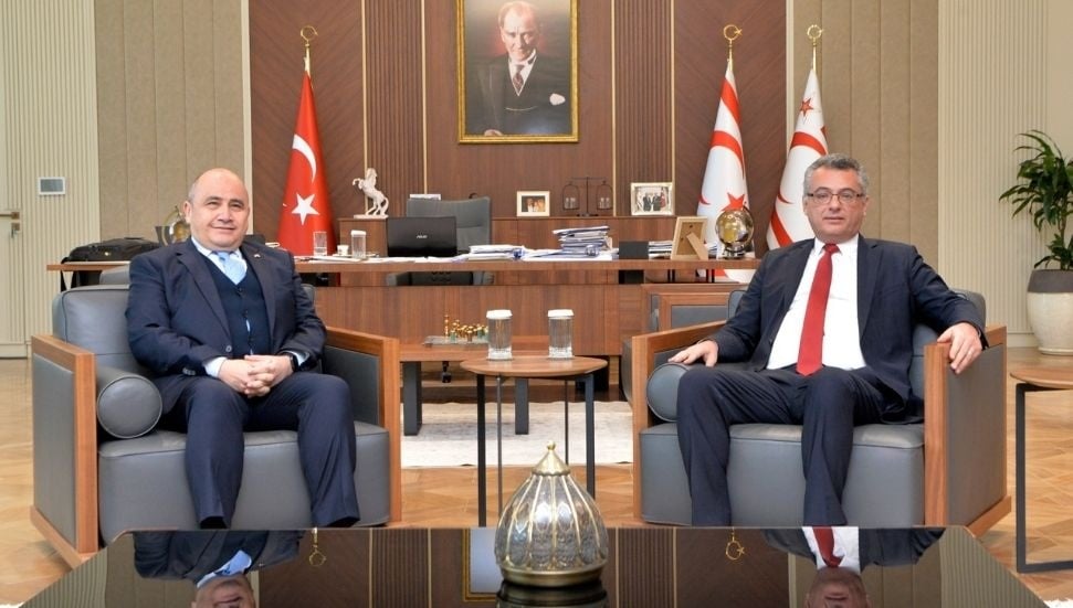 Cumhurbaşkanı Erhürman, Büyükelçi Başçeri ile Güncel Konuları Görüştü