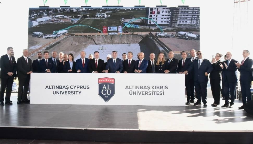 Altınbaş Kıbrıs Üniversitesi Minareliköy Kampüsü Temel Atma Töreni Gerçekleşti