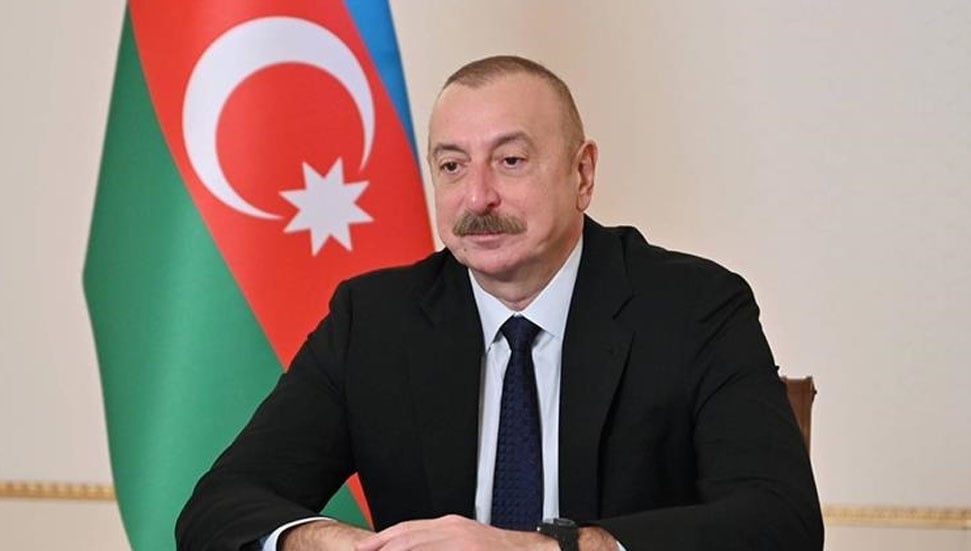 İlham Aliyev: İran'a karşı ordu birinci seviye seferberliğe geçirildi