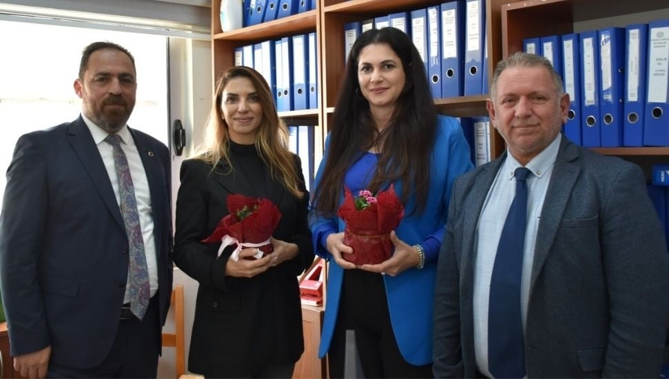 8 Mart Dünya Kadınlar Günü'nde Tarım Bakanlığında Çiçek Dağıtımı