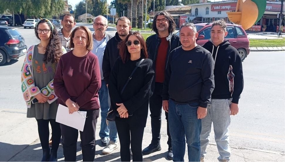 Güzelyurt'ta 8 Mart için kadın özgürlüğü çağrısı yapıldı