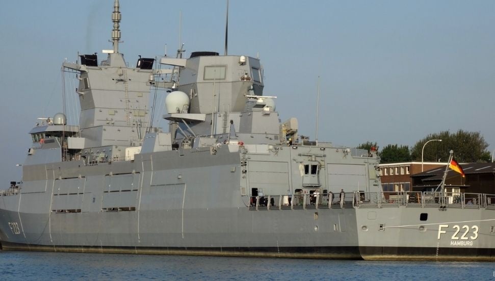 Alman Fırkateyni FGS Nordrhein-Westfalen Limasol Limanı'na Ulaştı