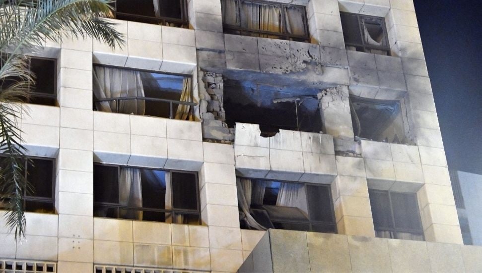 İsrail'in Beyrut'taki otel saldırısında 4 ölü, 10 yaralı