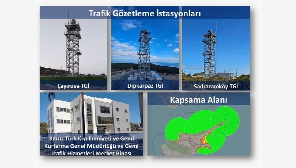 KKTC'deki Gemi Trafik İstasyonları İnşaatı Tamamlandı