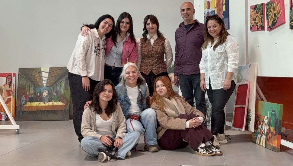 Ercan Havalimanı'nda 'Rezonans' Sergisi Sanatseverlerle Buluştu