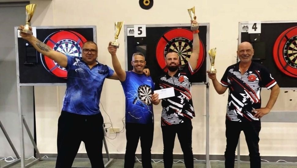 Gönyeli Darts Lions, Larnaka Darts Open 2026'da Şampiyonluk Elde Etti