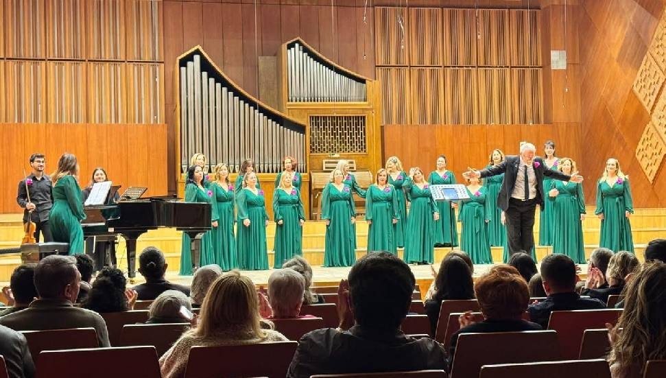 Ankara'da Begonvil Inner Wheel Kadınlar Korosu Konser Verdi