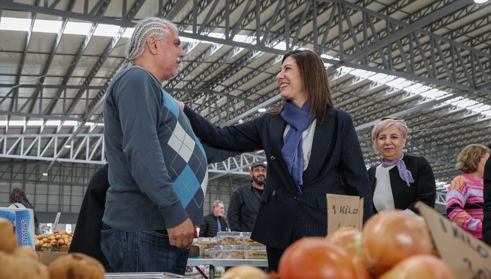 CTP Genel Başkanı Sıla Usar İncirli, İskele'de Esnafla Buluştu