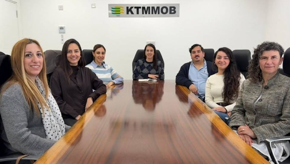 Kıbrıs Türk İç Mimarlar Odası'na DAÜ Mimarlık Fakültesi Ziyareti