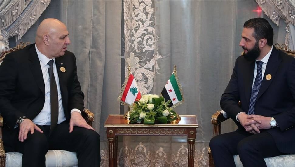 Suriye ve Lübnan Liderleri Sınır Kontrolünü Görüştü