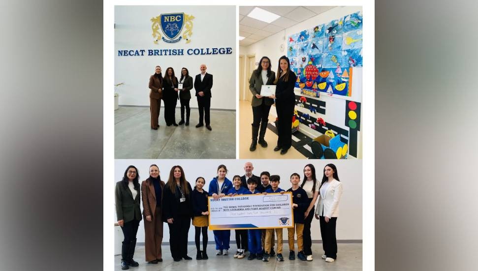 Necat British College, 407 Bin TL ile Kanserle Savaş Vakfı'na Destek Verdi