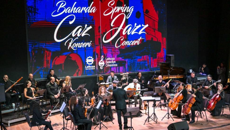 Lefkoşa Belediye Orkestrası Baharda Caz Konseri Düzenledi
